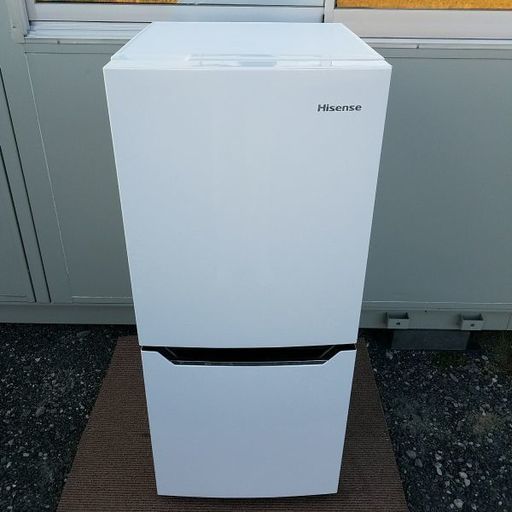 極美品 17年製 Hisense 130L 2ドア 冷凍 冷蔵庫 ハイセンス