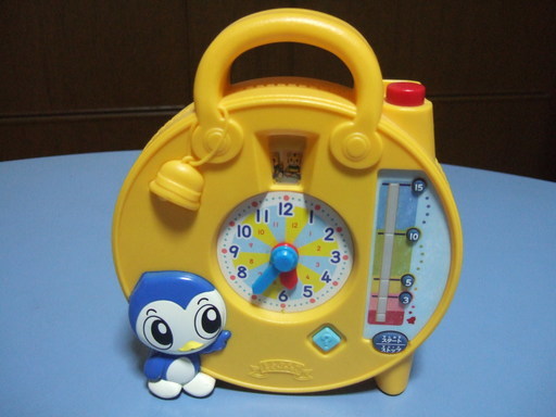 こどもちゃれんじ付録時計の読み方練習用 ちゃくろ 阿波座のキッズ用品 幼児教育 の中古あげます 譲ります ジモティーで不用品の処分