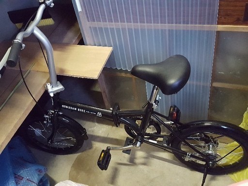 希少！お父さん自転車黒　美品