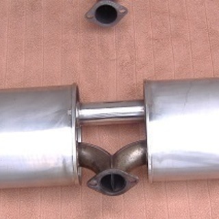 マツダRX－8（前期）用 中古 社外軽量マフラー 車検対応 藤田