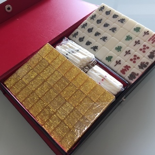 黄金麻雀牌 ハーフサイズ 未使用品