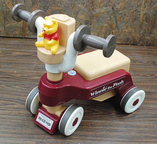 プーさん 喋る 四輪車 綺麗です 乗り物 中古品 福助 元町店 元町の幼児用自転車の中古あげます 譲ります ジモティーで不用品の処分