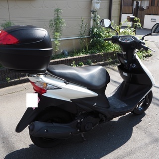 中古　スズキ　アドレスV125S　シャッターキー付！　GIVIリアボックス付！