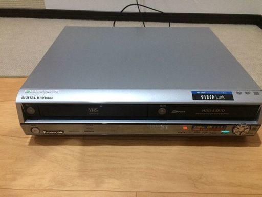 Panasonic DIGA DMR-EX250V 地デジ内臓・HDD・DVD・VHS プレーヤー＆レコーダー