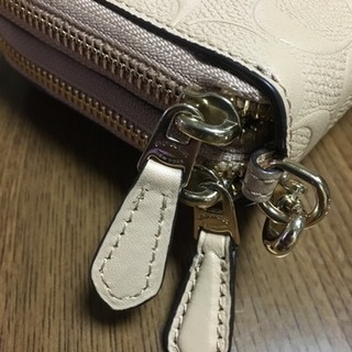 厚 17.7 COACH コーチ 長財布 レディース レザー シグネチャー ラウンドファスナー ダブルジップ 新品 未使用 箱あり