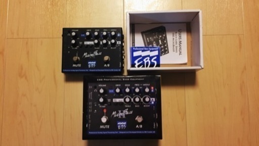 EBS Microbass II ベース用2chアウトボードプリアンプ／DI