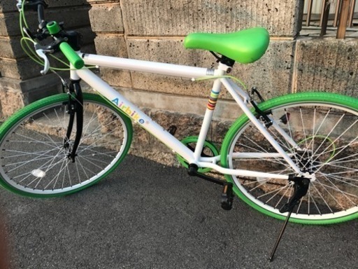 【交渉中】26インチ 7段変速 クロスバイク 未使用車