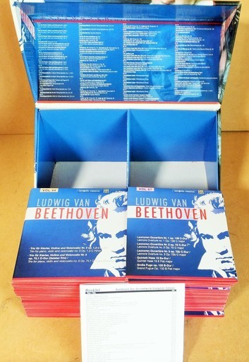 ベートーヴェン LUDWIG VAN BEETHOVEN ヴェートベン 87CD◆748作品全集 クラシックCD BOX