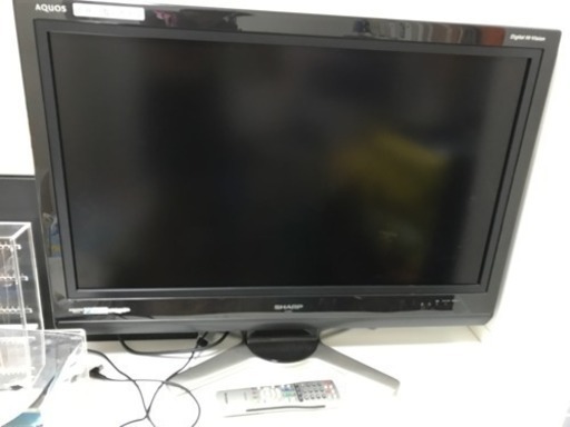 2008年製   SHARP AQUOS  32型   ﾃﾞｼﾞﾀﾙﾊｲﾋﾞｼﾞｮﾝ    お話中