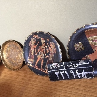 クウェートの銅板&ナンバープレート