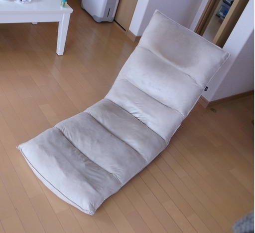 美品】座椅子 (低反発ウレタン) 14段階ギア