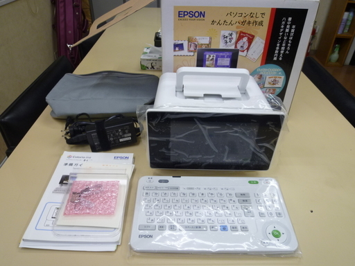 中古 EPSON コンパクトプリンター Colorio me E-83 2012年製