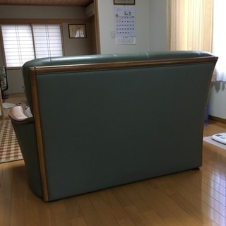 牛革ソファ 2つセット