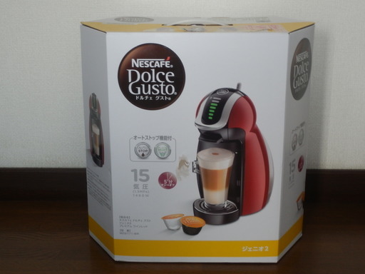 【新品！未使用品】再値下げしました。ネスカフェ　ドルチェグスト　ジェニオ２　プレミアム