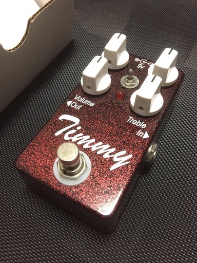 希少カラー Paul Cochrane Timmy Red Sparkle オーバードライブペダル