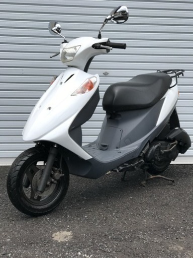 美車‼︎ スズキ アドレス v125g 白 (新外装 (エンジンヘッド整備済 (オイル交換 (バッテリー新 スクーター バイク 50〜125 セル1