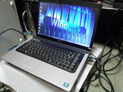ノートパソコン DELL Studio 1555 Windows7 メモリ4GB Office2010