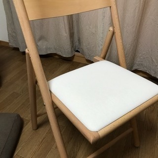 無印良品 ブナ材折りたためるチェア