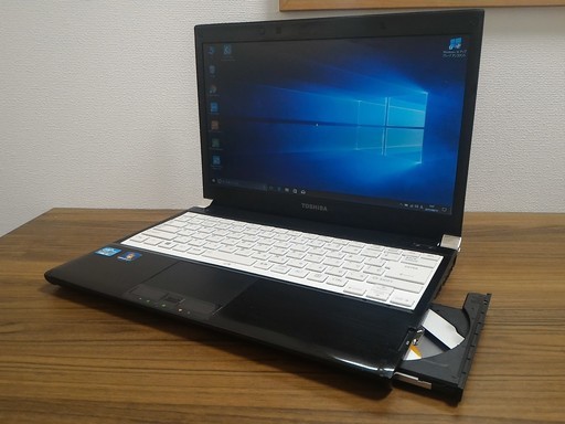 お取引中) 第2世代i5 メモリ2G HDD160G Office2016搭載! 高性能Windows10ノートPC Win10/Core-i5/2GB/HDD160GB/DVD-RW/無線LAN/Kingsoft Office2016 [東芝 Dynabook R731]