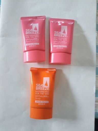 Sea Breeze 日焼け止めクリーム40g 3個 あんず 笹塚のスキンケアの中古あげます 譲ります ジモティーで不用品の処分