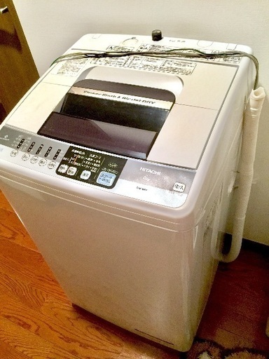 日立NW-6MY 全自動洗濯機6.0kg シャワー浸透洗浄 エアジェット乾燥 白い約束 2012年製 埼玉 中古