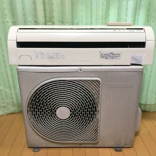 大幅値下げ‼️取付込み→29800円❗️TOSHIBAエアコン 10畳用