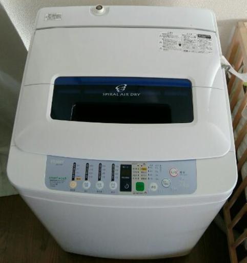 【お取り置き中】Haier洗濯機 JW-K70Fホワイト