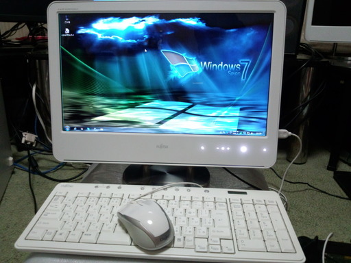 一体型デスクトップ 富士通 FMV-DESKPOWER F/B50② Windows7 　使用時間約1010時間