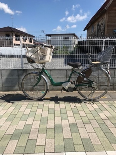 子供のせ３人　パナソニック電動 リチュ一ム激安２４インチ、今なら現状４９８００円