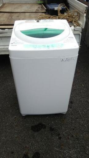 全自動洗濯機（保証付き）❗ジモティ限定お買得❗東芝全自動洗濯機5リットル2014年製品