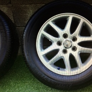 TOYOTA純正ホイール＆新車時装着ブリジストンタイヤ☆4本セット☆中古☆205/65/16☆2010年24週/製造☆残り溝たっぷり