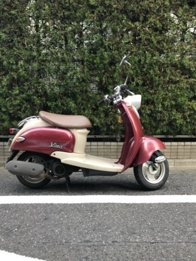 原付  ヤマハ  ビーノ  自賠責H30年1月8日まで付いてます。