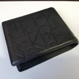 Calvin Kleinの二つ折り財布とオマケ