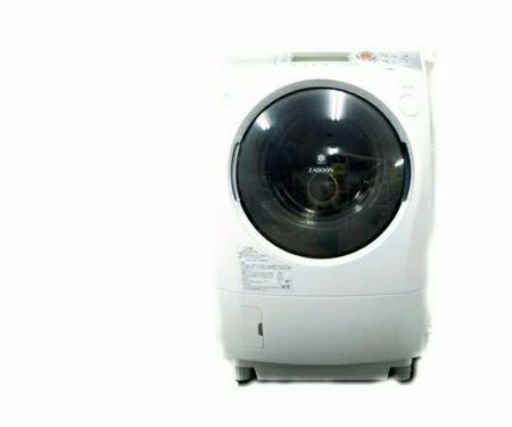ヒートポンプと3つのセンサーによるecoモードで賢くお洗濯可能 2011年式TOSHIBA9キロドラム式洗濯機です 配送コミコミ価格です！