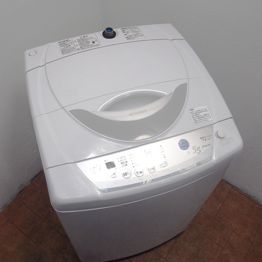格安 三菱 5.5kg 洗濯機 HS37