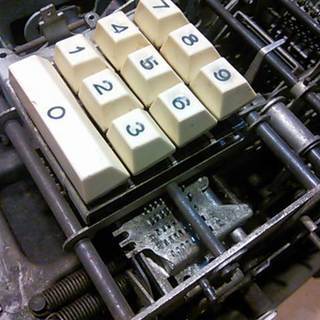 ＡＤＷＥＬ計算機　レジスター　ノルウェー製