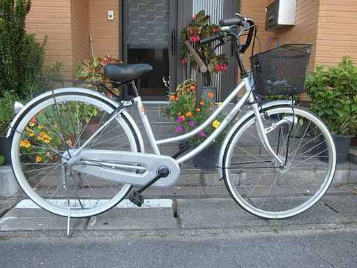 婦人車 セキネ　オートライトＬＥＤ２６インチ３変速★自転車組立整備士が整備　 タイヤ良好