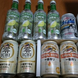 スミノフ・ビール・ノンアルコールビール（土曜日午前中お取引希望）