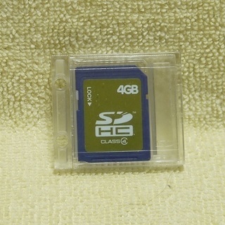【取引完了】【中古】SDカード 4GB