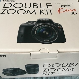 Canon EOS kiss x7 ダブルズームレンズキット キヤノン EOS Kiss