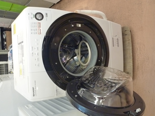 SHARP シャープ ES-S60 洗濯機 ドラム式 6.0kg 左開き ホワイト系 2014