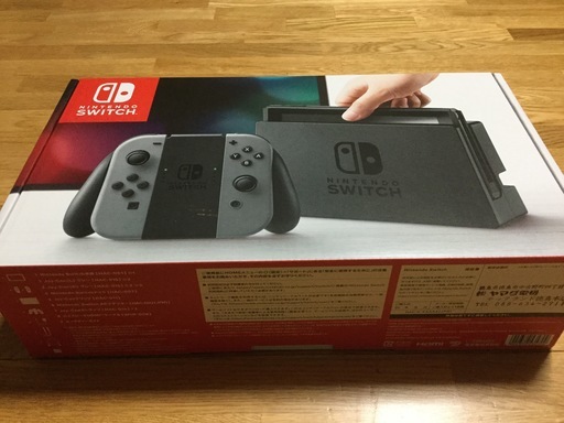nintendo switch グレー
