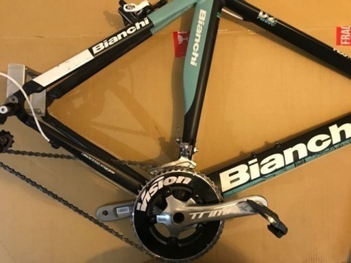 東京発】Bianchi ピコクロノ TTバイク 55cm 2013年 - ロードバイク 