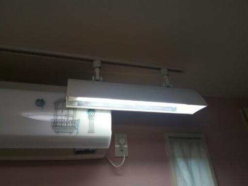 美品 照明器具 白 ライティングレール 配ダク ショップライン Chiroru 荒川の照明器具の中古あげます 譲ります ジモティーで不用品の処分