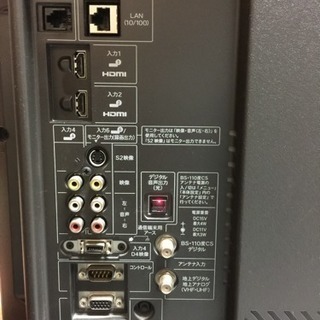 SHARP AQUOS 40インチ液晶テレビ 倍速対応