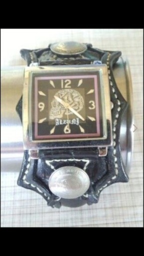 限定/コンチョ/レザー/ブレスレット/オリジナル/セレブ革腕時計  