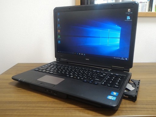 お取引中)第2世代Core-i5 ﾒﾓﾘ4G SSHD500G Office2016 超快適Windows10ﾉｰﾄPC Win10/i5/ﾒﾓﾘ4GB/SSHD500G/DVD-ROM/無線LAN/Kingsoft Office2016 [NEC Versapro VX-D]