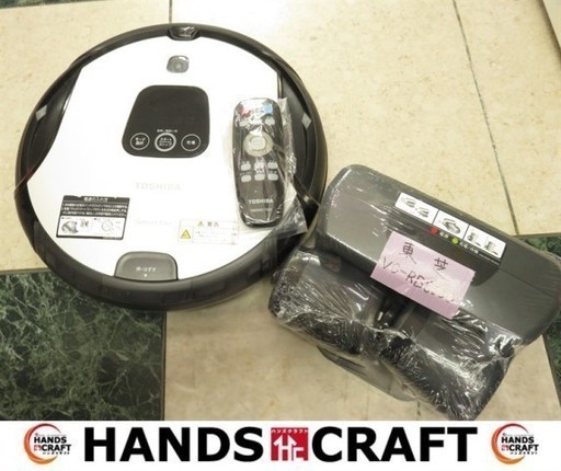 【同梱不可】 2012年 VC-RB8000 【引取限定】【小倉南区葛原東】東芝 ロボットクリーナー 掃除 中古品 掃除機