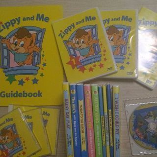 送料無料！英語教材DWE ZIPPY AND MEと非売品DVD