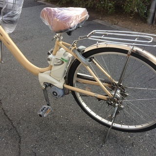 地域限定送料無料 パナソニック ビビ 新基準 アイボリー バッテリー二